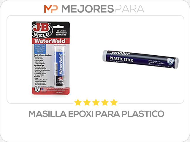 masilla epoxi para plastico