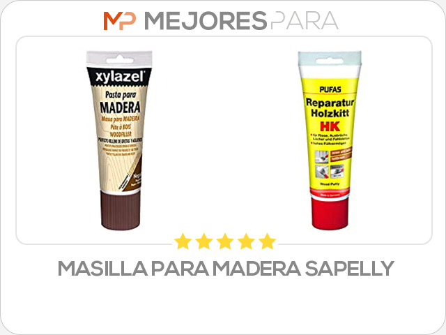 masilla para madera sapelly