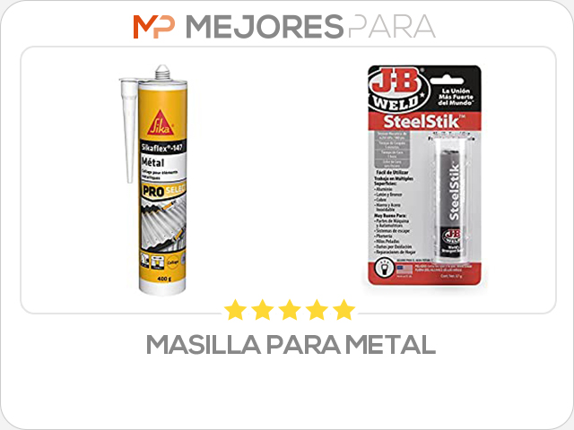 masilla para metal