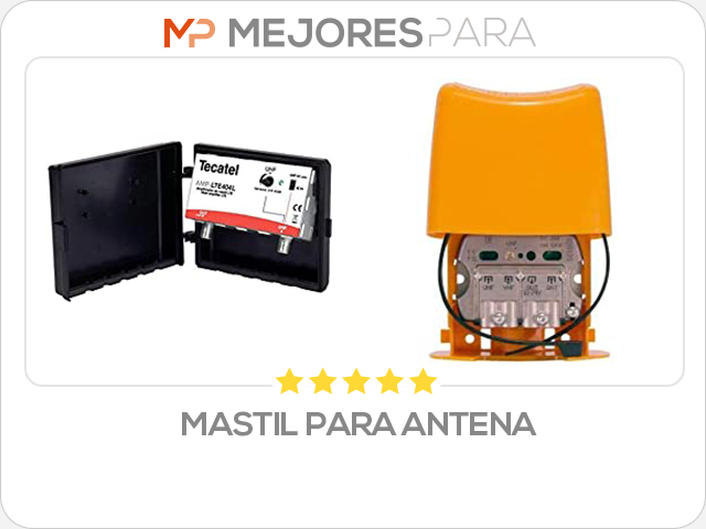 mastil para antena