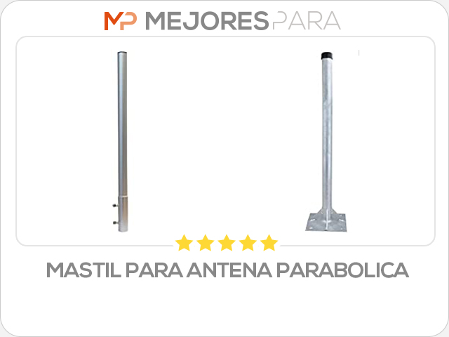 mastil para antena parabolica