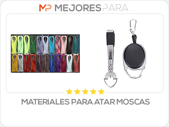 materiales para atar moscas