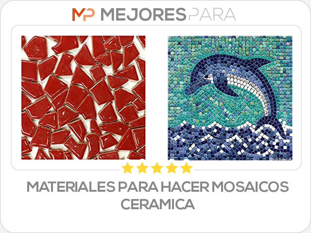 materiales para hacer mosaicos ceramica