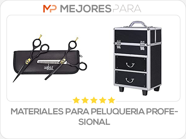 materiales para peluqueria profesional