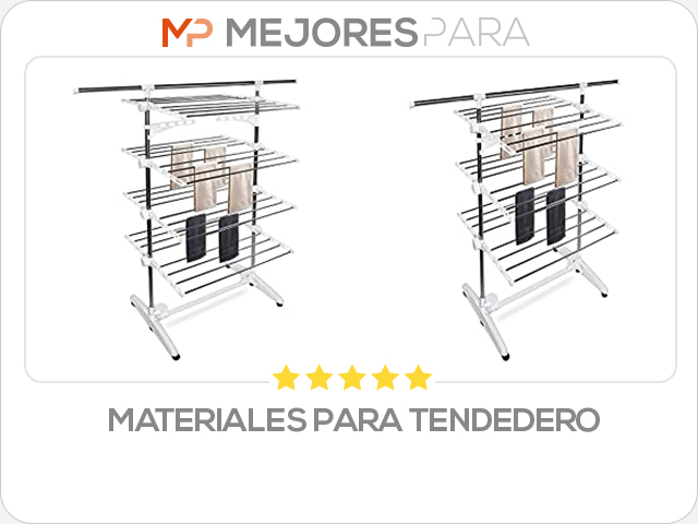 Materiales para Tendedero