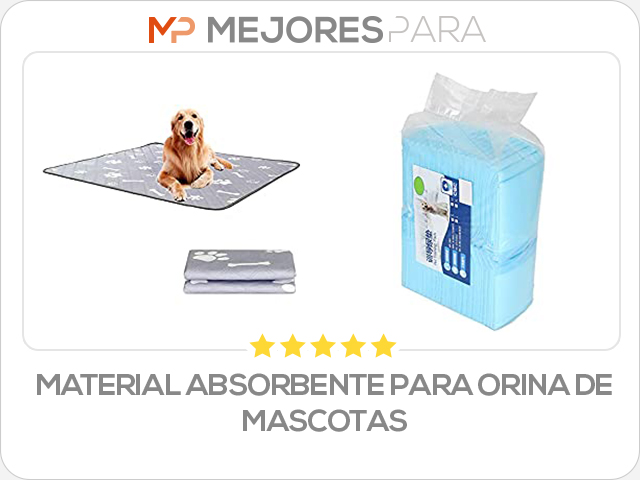 material absorbente para orina de mascotas