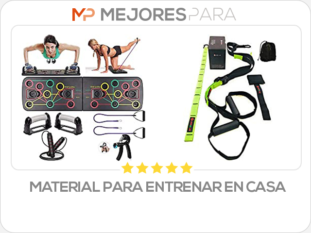 material para entrenar en casa