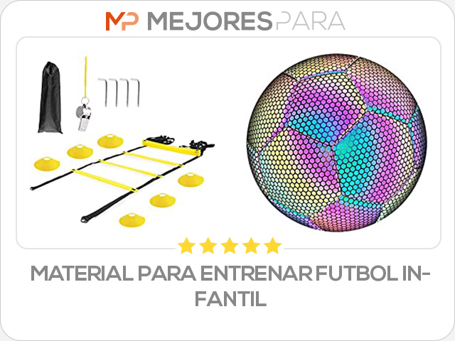 material para entrenar futbol infantil