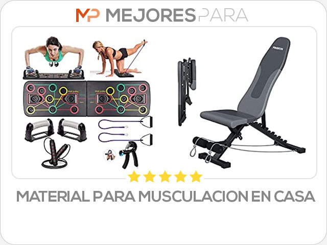 material para musculacion en casa