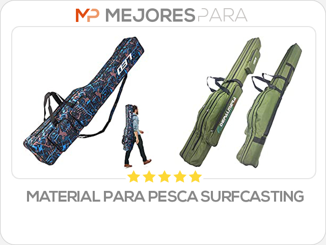 material para pesca surfcasting