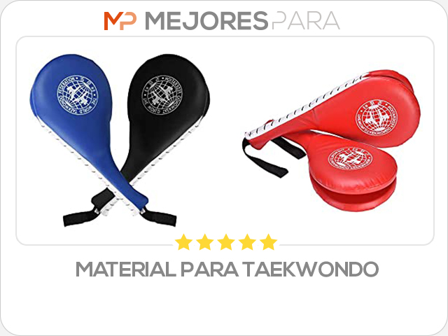 material para taekwondo