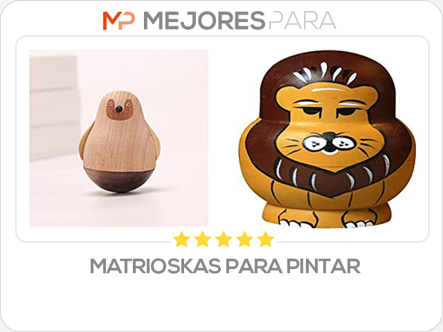 matrioskas para pintar