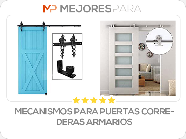 mecanismos para puertas correderas armarios