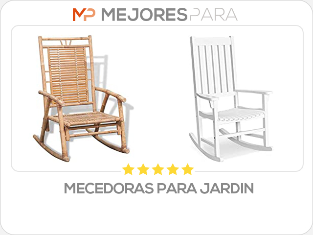 mecedoras para jardin