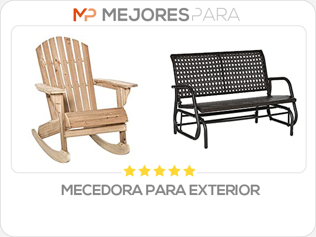 mecedora para exterior