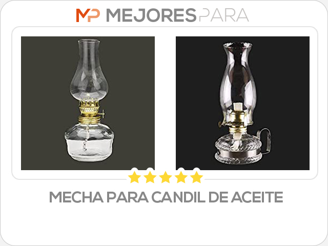 mecha para candil de aceite