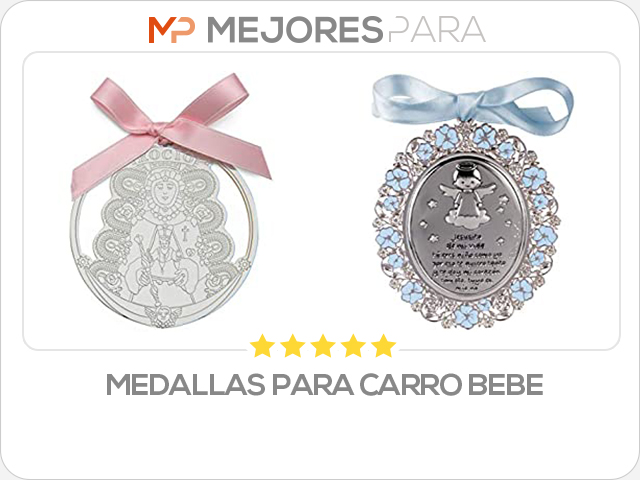 medallas para carro bebe