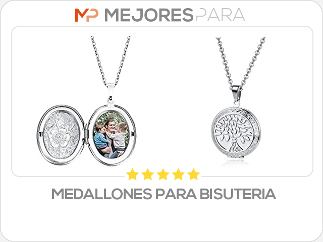 medallones para bisuteria