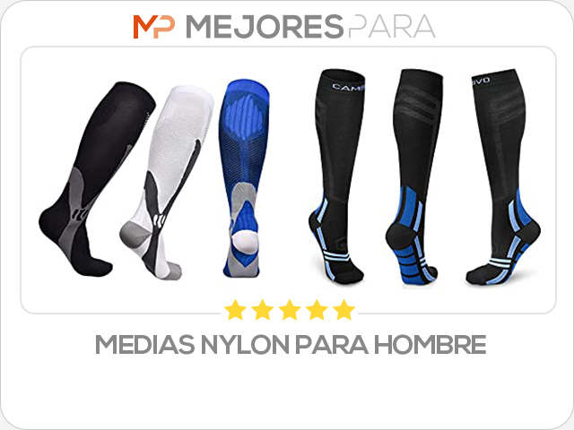 medias nylon para hombre