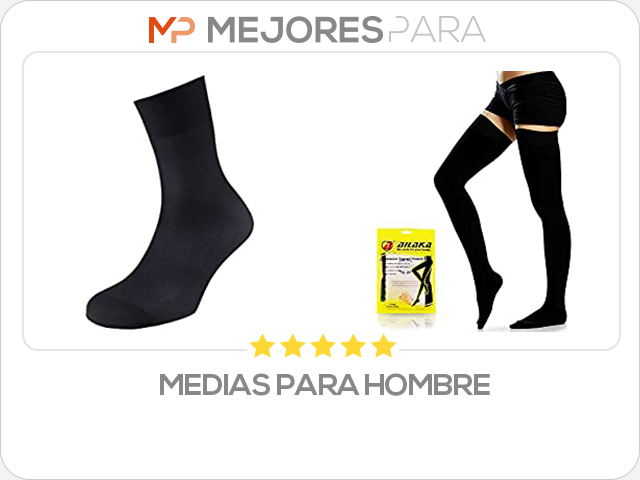 medias para hombre