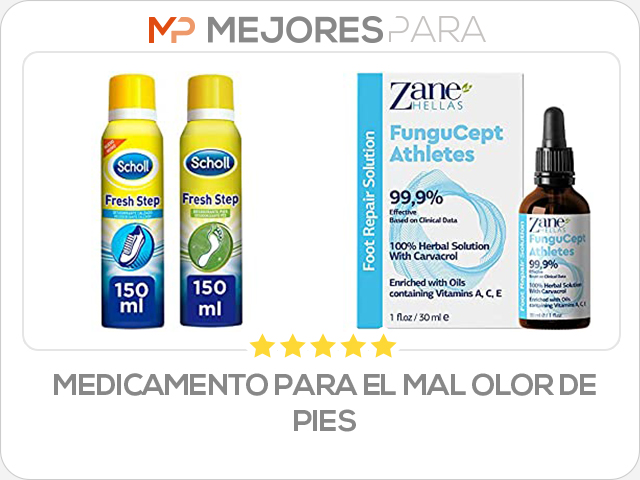 medicamento para el mal olor de pies