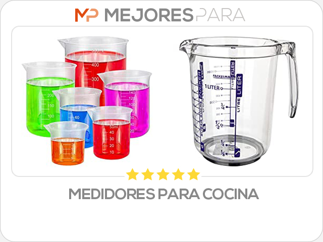 medidores para cocina