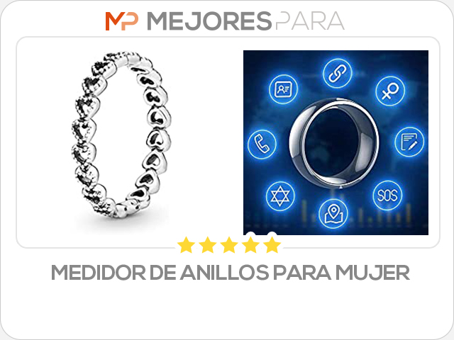 medidor de anillos para mujer