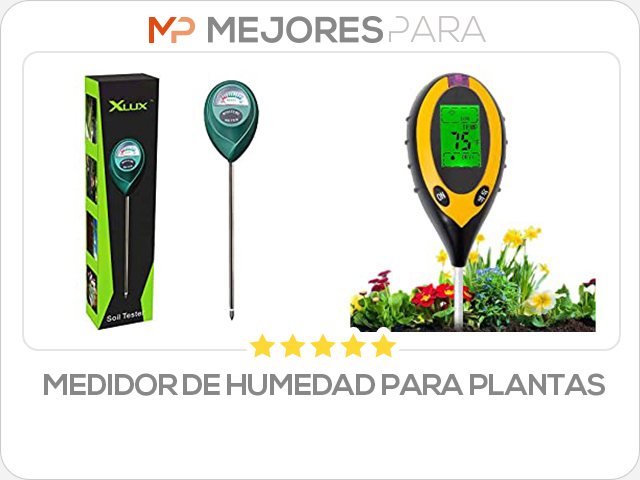 medidor de humedad para plantas