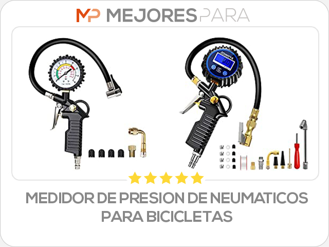 medidor de presion de neumaticos para bicicletas