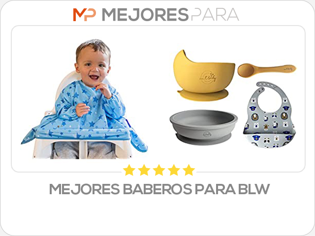 mejores baberos para blw