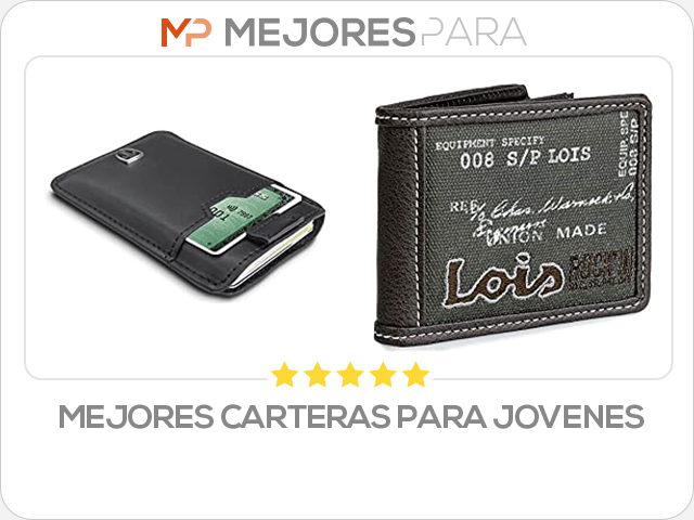 mejores carteras para jovenes