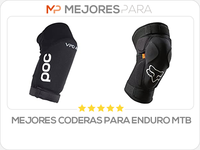 mejores coderas para enduro mtb