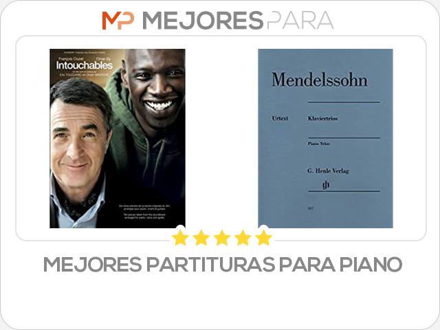 mejores partituras para piano