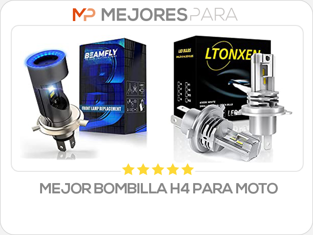 mejor bombilla h4 para moto