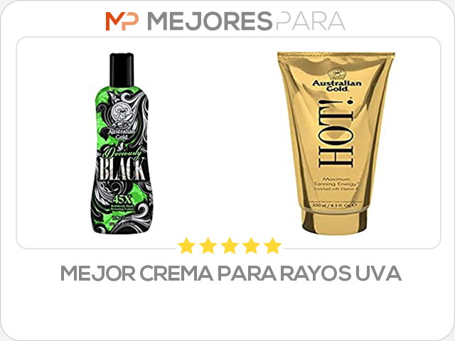 mejor crema para rayos uva