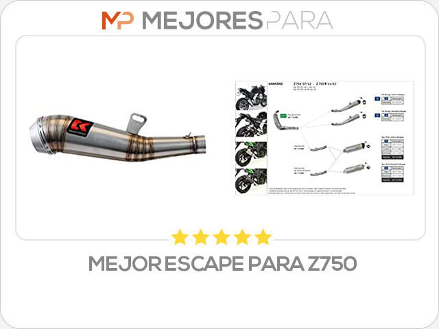 mejor escape para z750