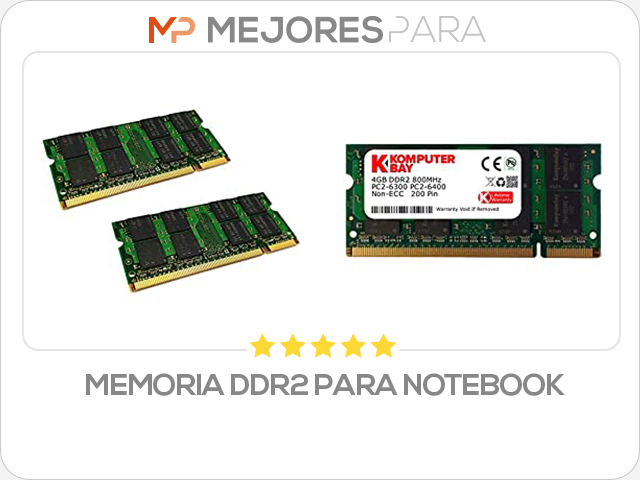 memoria ddr2 para notebook