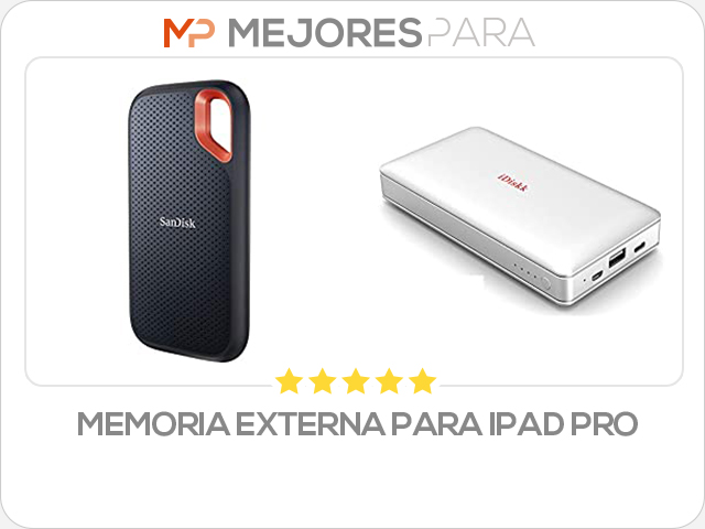 memoria externa para ipad pro