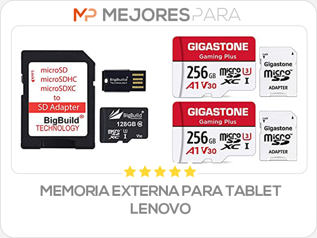 memoria externa para tablet lenovo