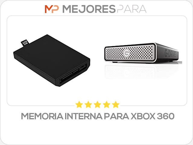 memoria interna para xbox 360