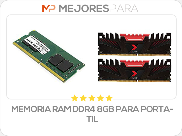 memoria ram ddr4 8gb para portatil