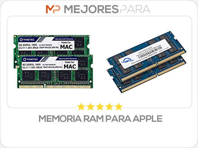 memoria ram para apple