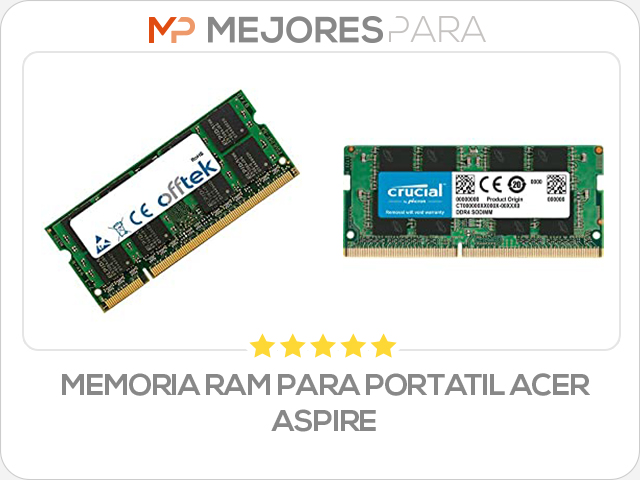 memoria ram para portatil acer aspire