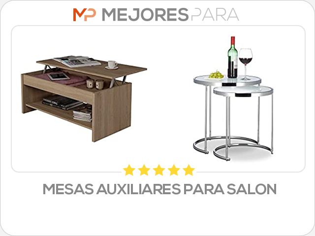 mesas auxiliares para salon