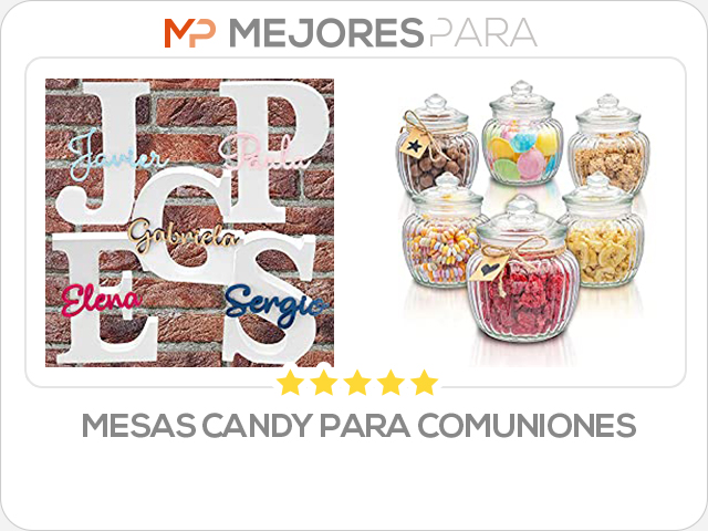 mesas candy para comuniones