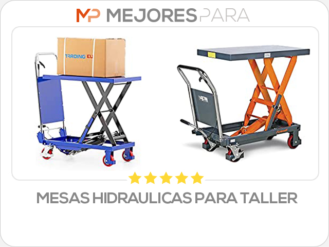 mesas hidraulicas para taller