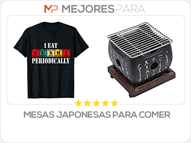 mesas japonesas para comer