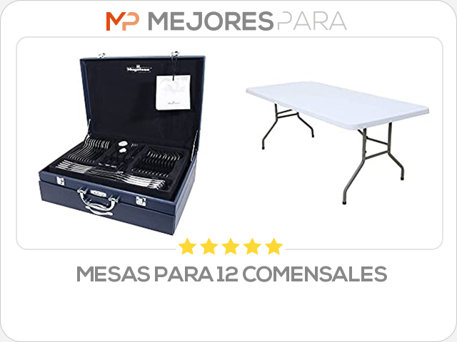 mesas para 12 comensales