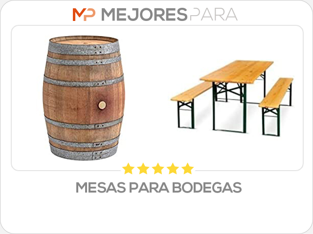 mesas para bodegas