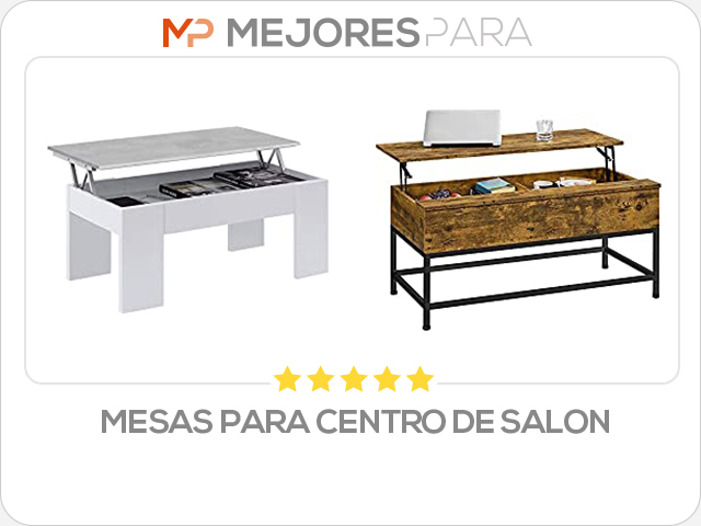 mesas para centro de salon